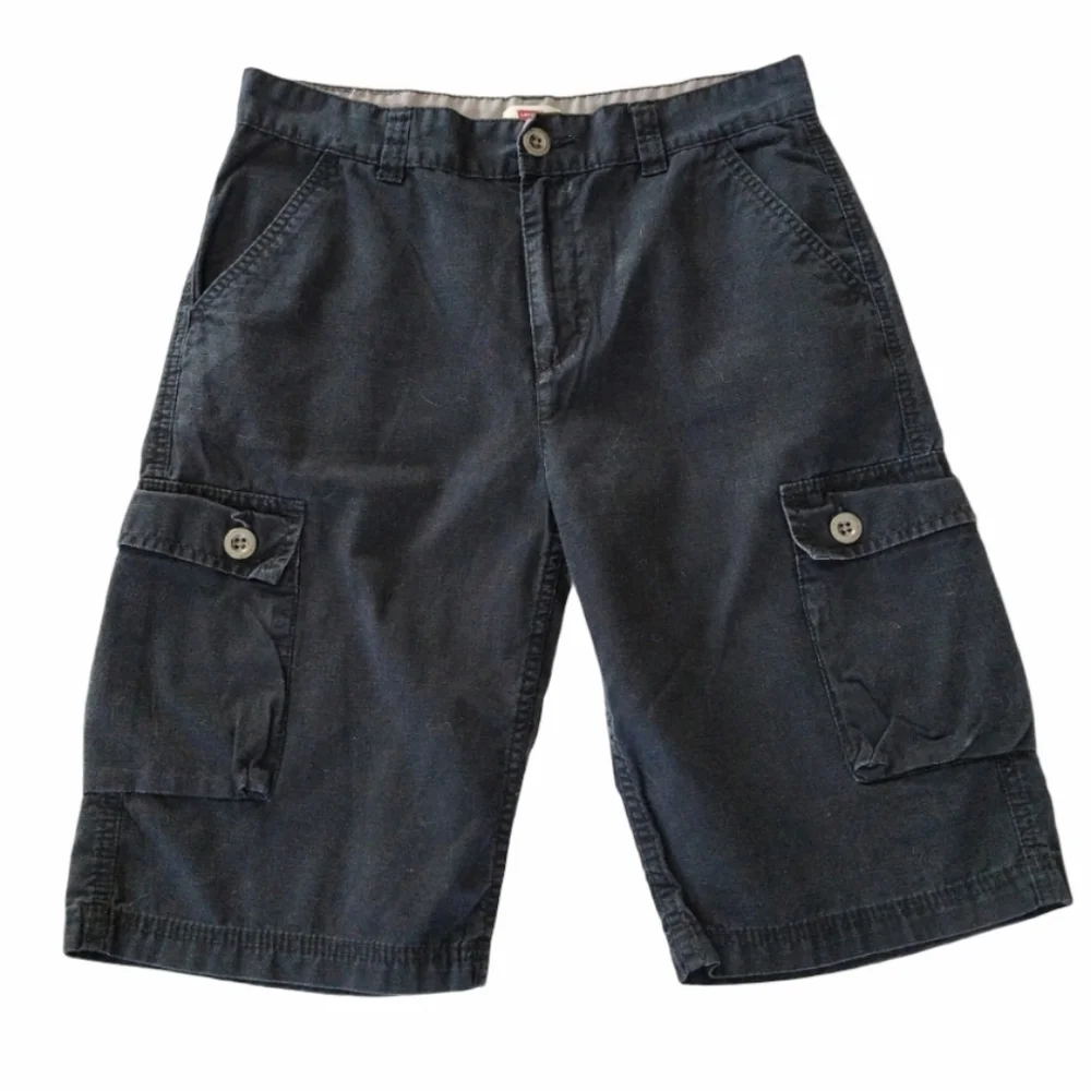 Levi's Navy Cargo Shorts Boys Size 18